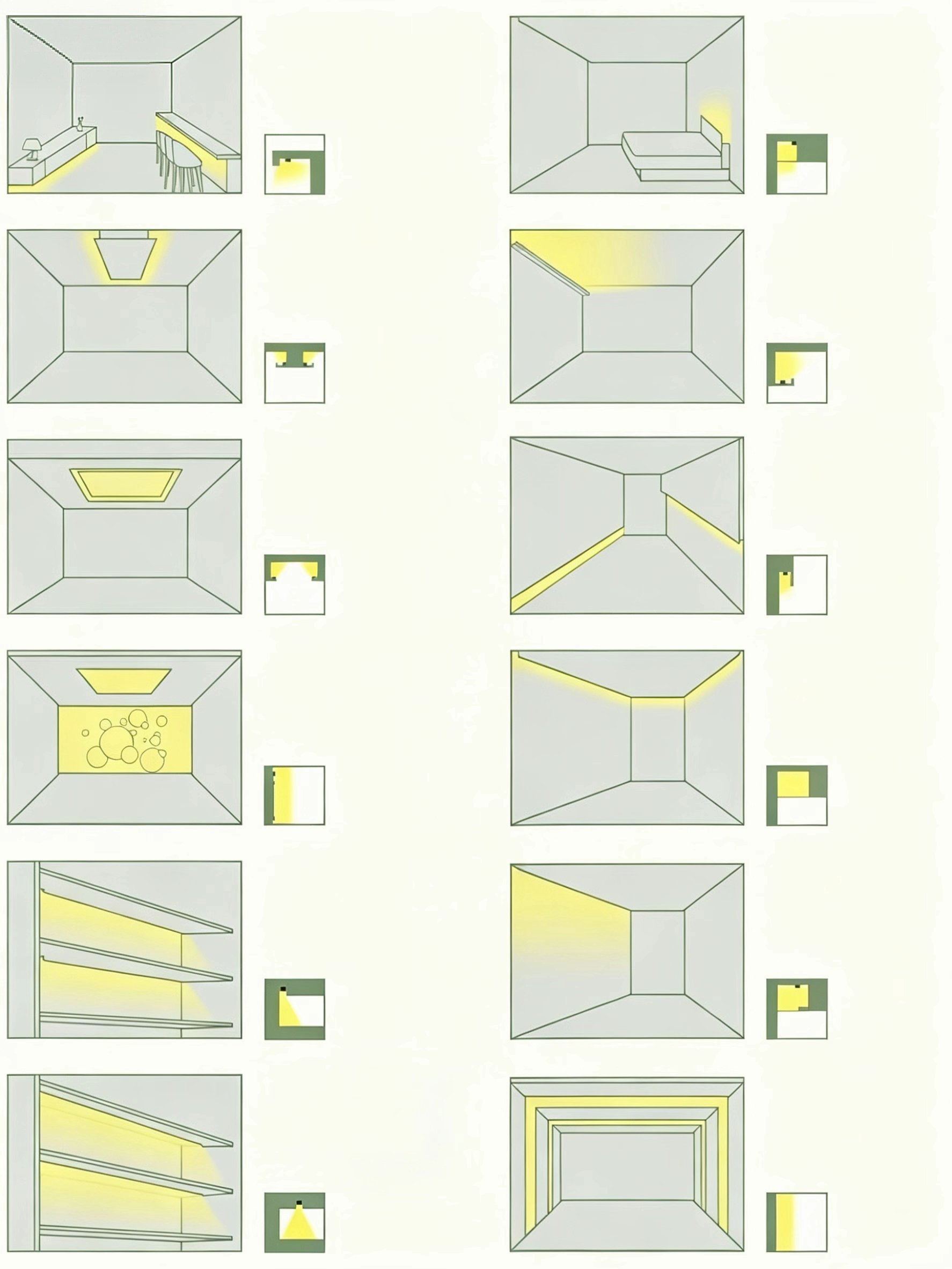 COB LED ROPES FOR ROOM